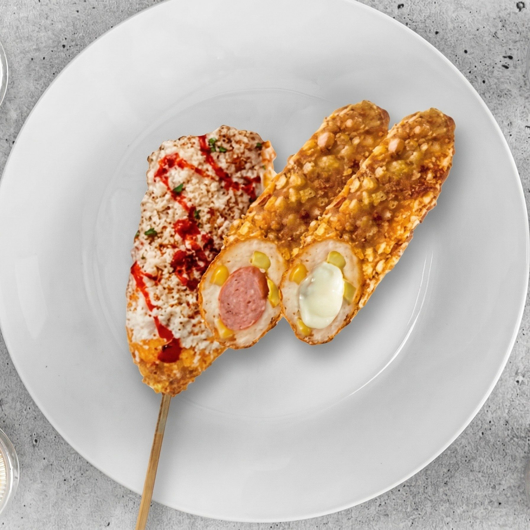 Elote Half & Half.